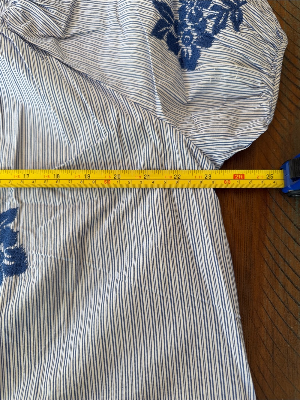 Women’s J.Crew Floral Cotton Shirt Top Blouse Embroidered New NWT - Picture 9 of 11